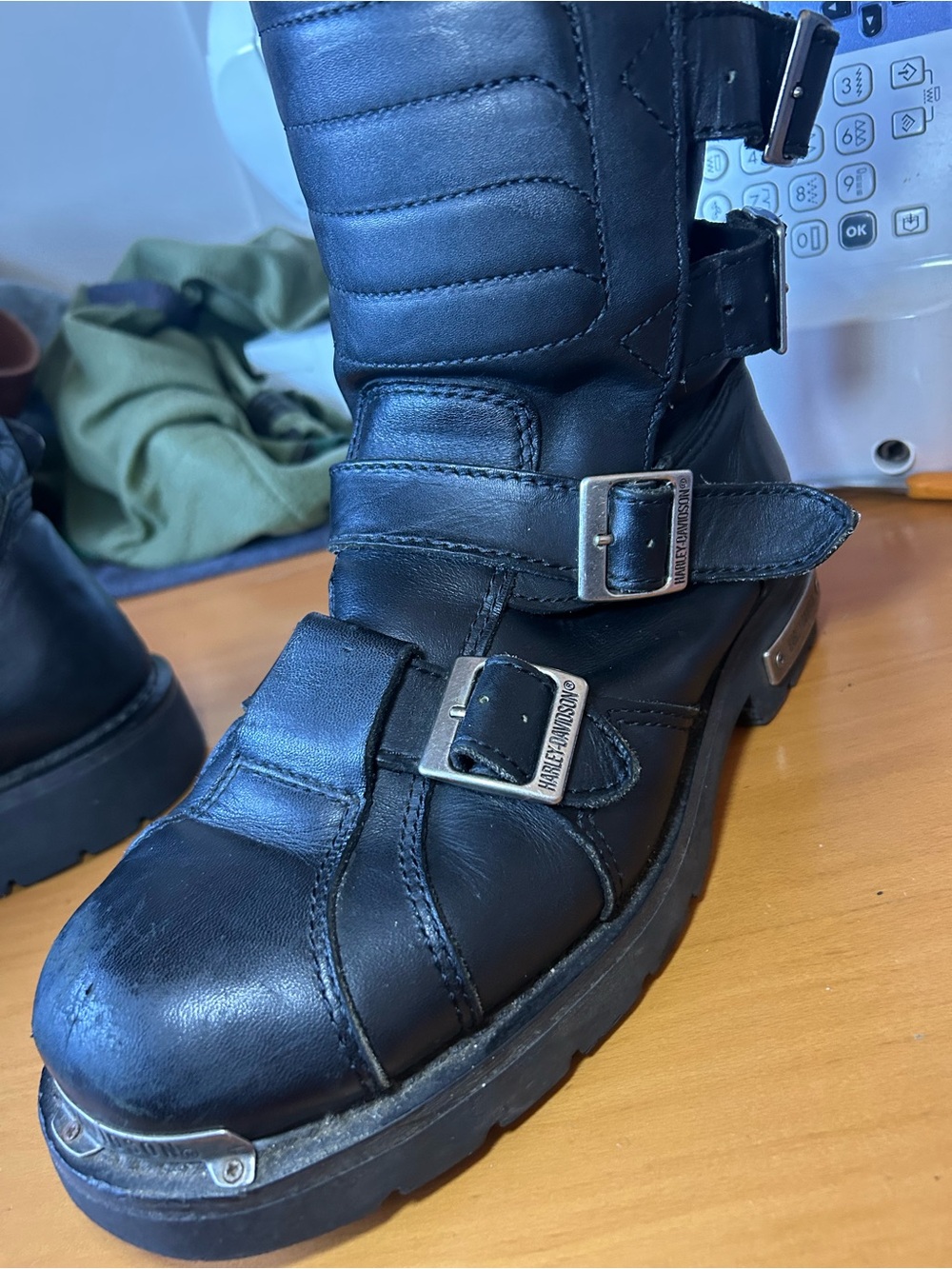 Vintage Harley Davidson “Defender” moto boots - Picture 3 of 16